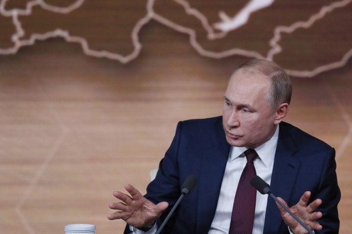 Vladimir Poutine remet en cause la responsabilité climatique humaine
